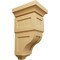 Ekena Millwork 6"W x 6 3/4"D x 12"H Large Reyes Wood Corbel, Alder CORW06X06X12RYAL - alternate 1